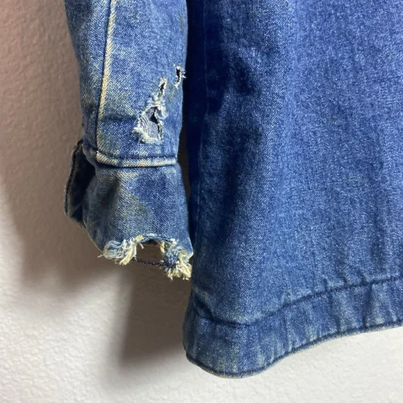 Vintage Wrangler Big Ben Blanket Lined Denim Chore‎ Coat